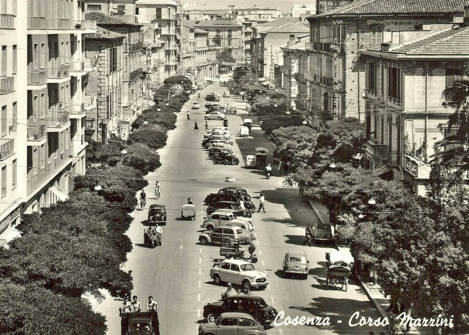 Corso Mazzini negli anni '60