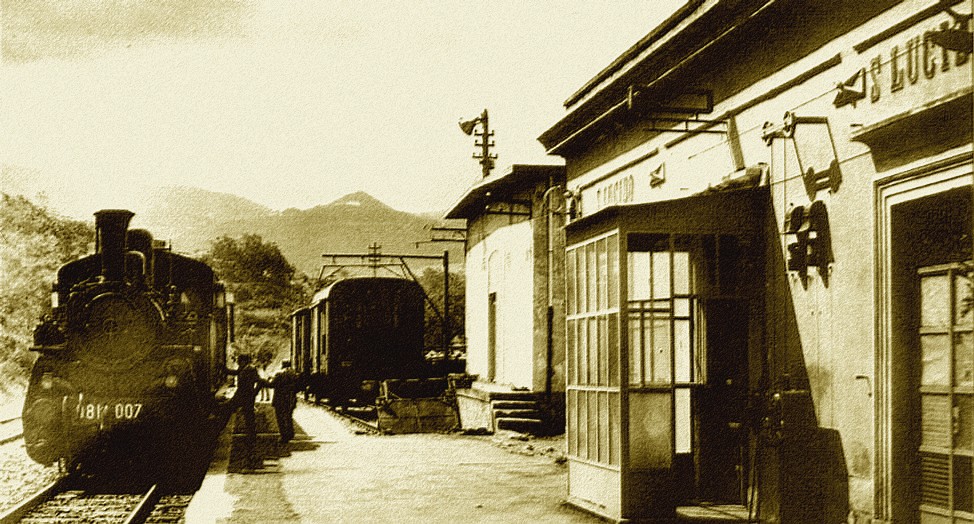 La vecchia stazione di San Lucido